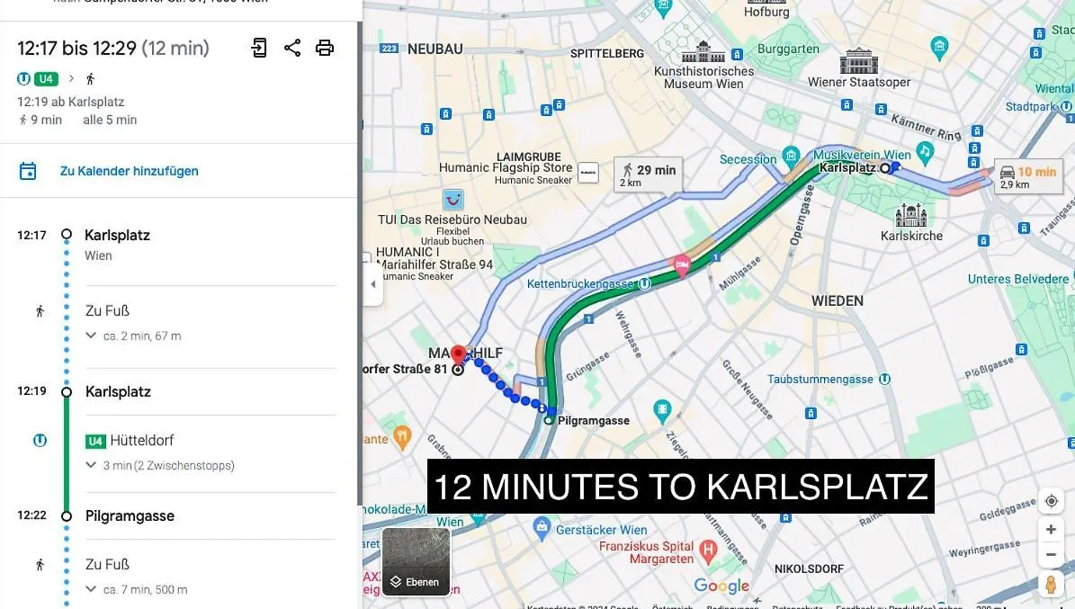 Direct City Center-Privat Rooms-5 Minutes Mariahilferstrasse Vídeň Rakousko